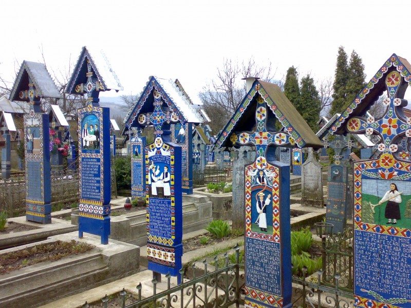 Cementerio Alegre de Sapantza (Rumanía)